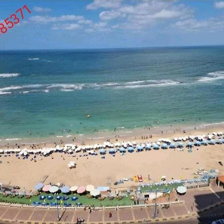 Panoramic Sea View Zamzm Flat Miami Family شقة فندقية زمزم بانورما بشاطئ ميامي - الاسكندرية صف اول مباشر علي بحر - عائلات فقط Alexandria Bagian luar foto