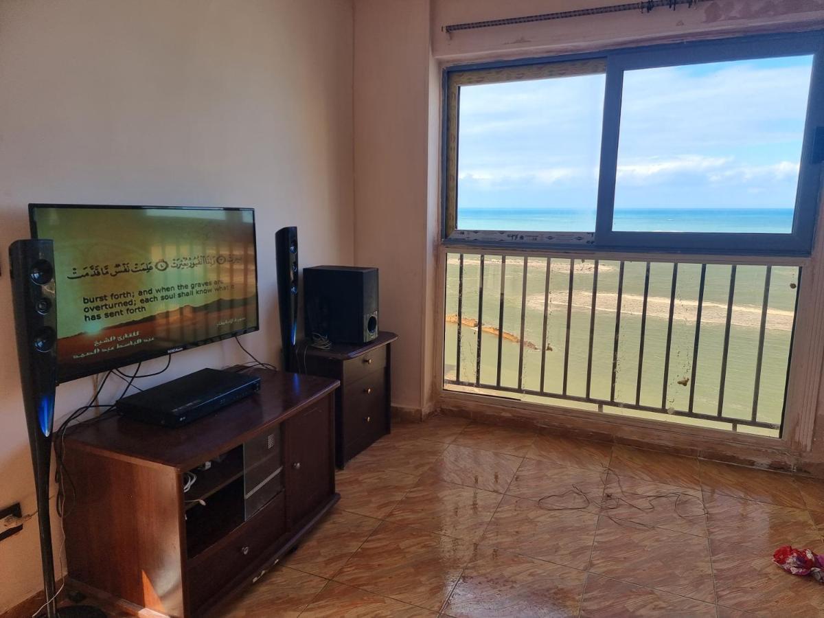 Panoramic Sea View Zamzm Flat Miami Family شقة فندقية زمزم بانورما بشاطئ ميامي - الاسكندرية صف اول مباشر علي بحر - عائلات فقط Alexandria Bagian luar foto